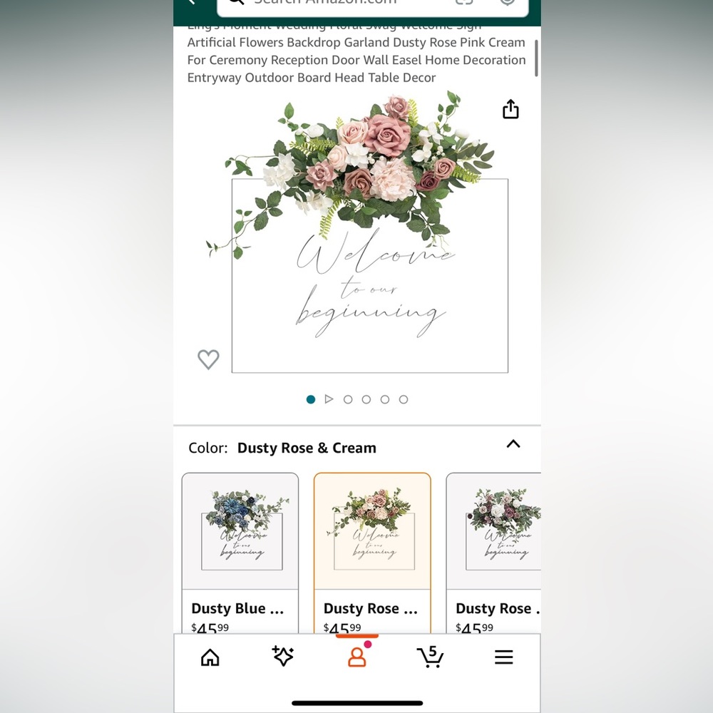 Lings moments sign flowers.